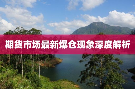 期货市场最新爆仓现象深度解析
