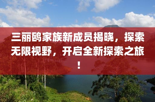 三丽鸥家族新成员揭晓，探索无限视野，开启全新探索之旅！