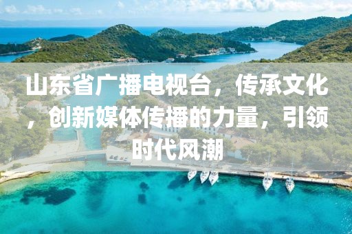 山东省广播电视台，传承文化，创新媒体传播的力量，引领时代风潮