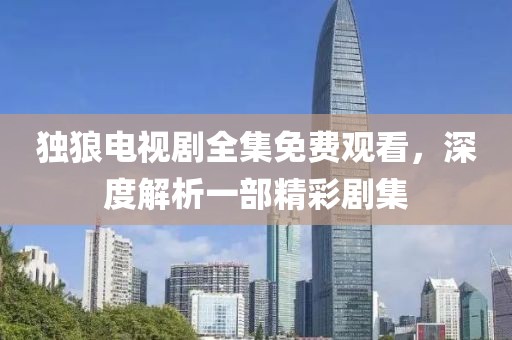 独狼电视剧全集免费观看，深度解析一部精彩剧集
