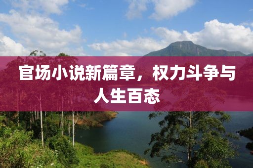 官场小说新篇章，权力斗争与人生百态