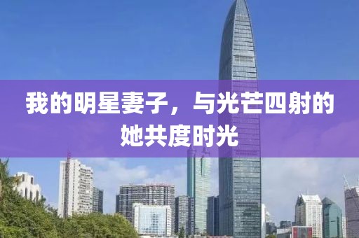 我的明星妻子，与光芒四射的她共度时光
