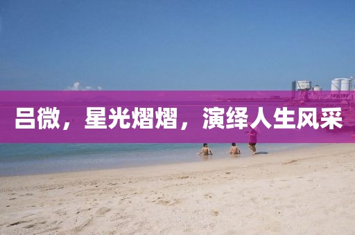 吕微，星光熠熠，演绎人生风采