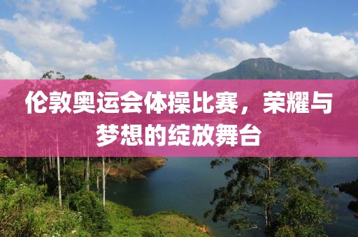 伦敦奥运会体操比赛，荣耀与梦想的绽放舞台
