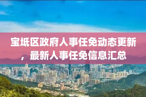 宝坻区政府人事任免动态更新，最新人事任免信息汇总