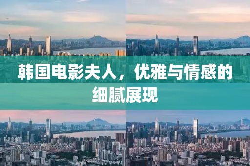 韩国电影夫人，优雅与情感的细腻展现