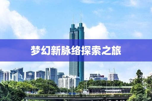 梦幻新脉络探索之旅