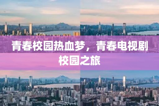青春校园热血梦，青春电视剧校园之旅