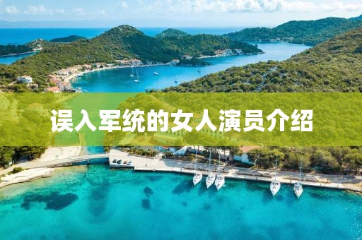 误入军统的女人演员介绍