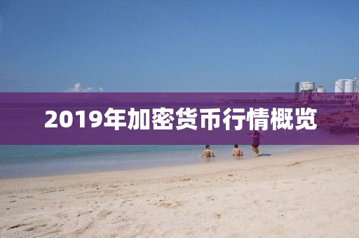 2019年加密货币行情概览