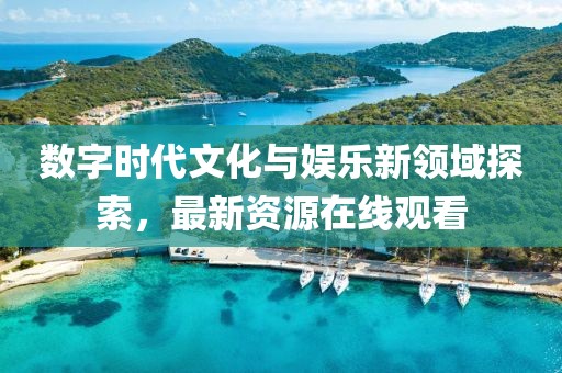 数字时代文化与娱乐新领域探索，最新资源在线观看