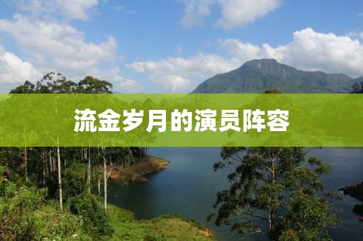 流金岁月的演员阵容