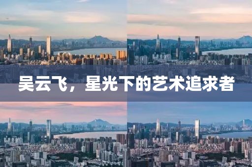 吴云飞，星光下的艺术追求者