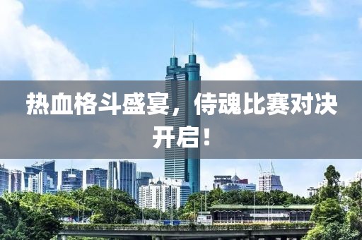 热血格斗盛宴，侍魂比赛对决开启！