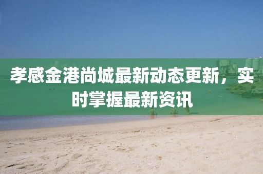 孝感金港尚城最新动态更新，实时掌握最新资讯