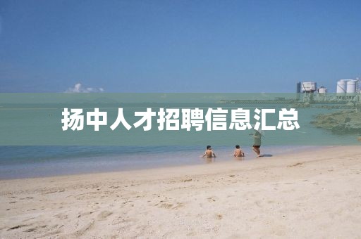 扬中人才招聘信息汇总