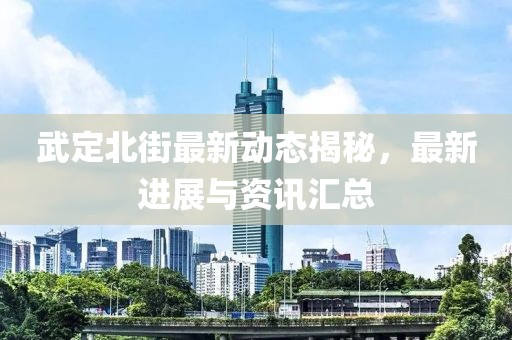 武定北街最新动态揭秘，最新进展与资讯汇总