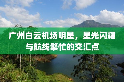 广州白云机场明星，星光闪耀与航线繁忙的交汇点