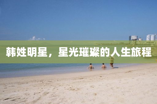 韩姓明星，星光璀璨的人生旅程