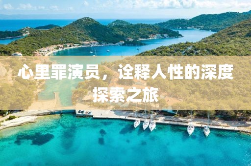 心里罪演员，诠释人性的深度探索之旅