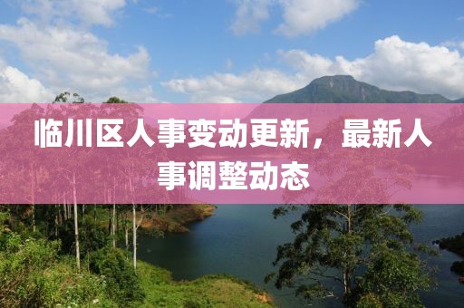 临川区人事变动更新，最新人事调整动态