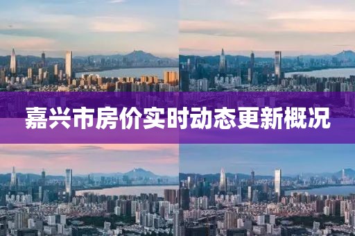 嘉兴市房价实时动态更新概况