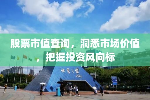 股票市值查询，洞悉市场价值，把握投资风向标
