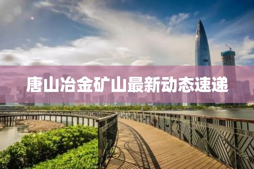 唐山冶金矿山最新动态速递