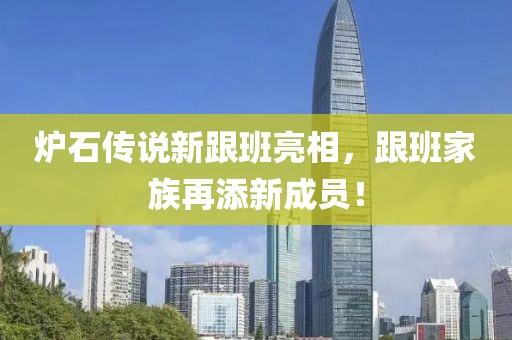 炉石传说新跟班亮相，跟班家族再添新成员！