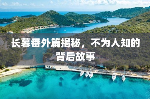 长暮番外篇揭秘，不为人知的背后故事