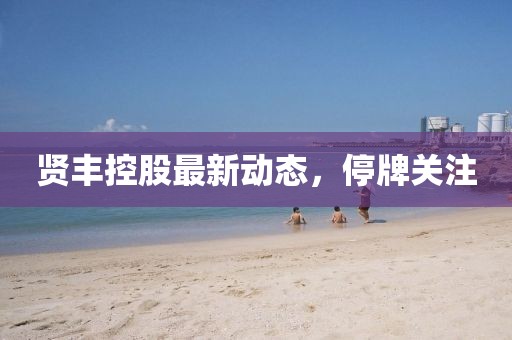 贤丰控股最新动态，停牌关注