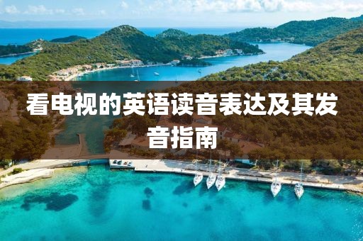 看电视的英语读音表达及其发音指南