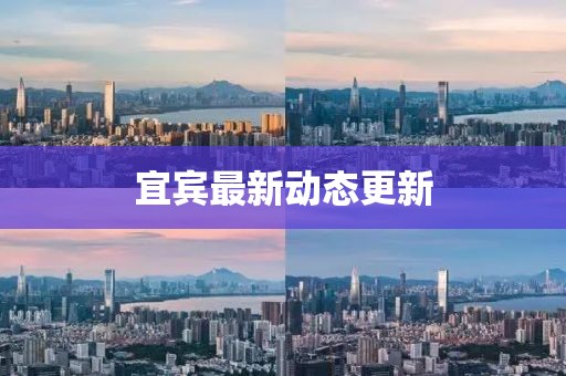 宜宾最新动态更新