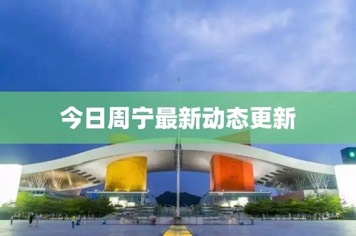 今日周宁最新动态更新