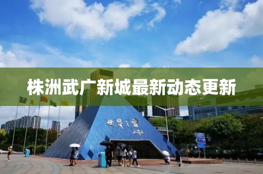 株洲武广新城最新动态更新