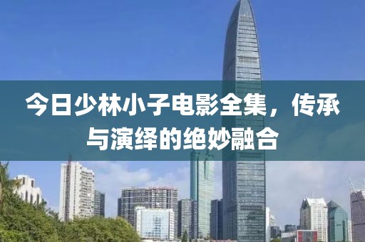 今日少林小子电影全集，传承与演绎的绝妙融合