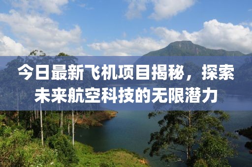 今日最新飞机项目揭秘，探索未来航空科技的无限潜力