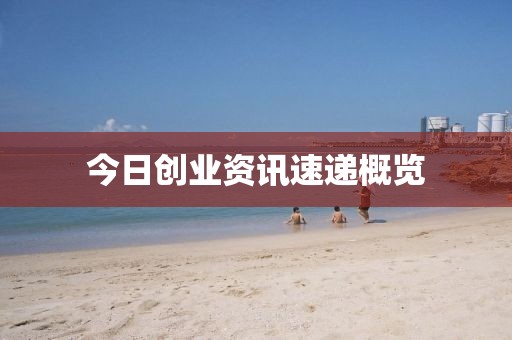今日创业资讯速递概览