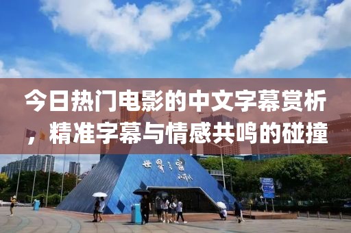 今日热门电影的中文字幕赏析，精准字幕与情感共鸣的碰撞