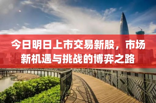 今日明日上市交易新股，市场新机遇与挑战的博弈之路