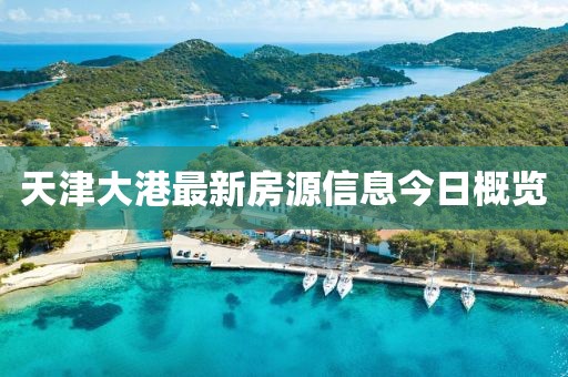 天津大港最新房源信息今日概览
