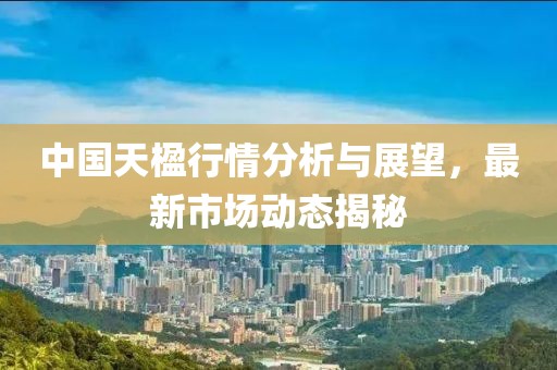 中国天楹行情分析与展望，最新市场动态揭秘
