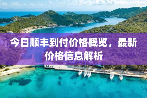 今日顺丰到付价格概览，最新价格信息解析