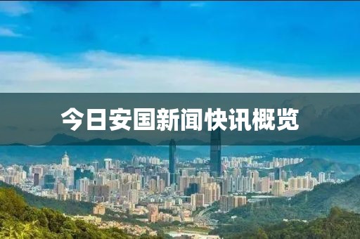 今日安国新闻快讯概览