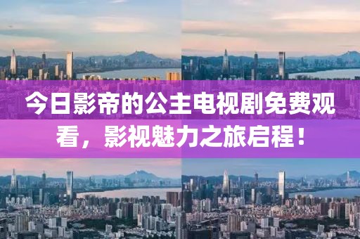 今日影帝的公主电视剧免费观看，影视魅力之旅启程！