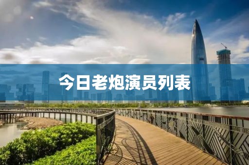 今日老炮演员列表