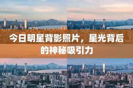 今日明星背影照片，星光背后的神秘吸引力