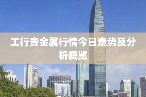 工行贵金属行情今日走势及分析概览