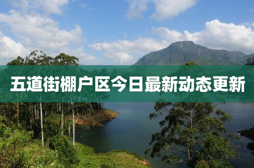 五道街棚户区今日最新动态更新