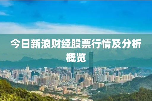 今日新浪财经股票行情及分析概览